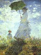 Claude Monet Woman with a Parasol Sweden oil painting reproduction